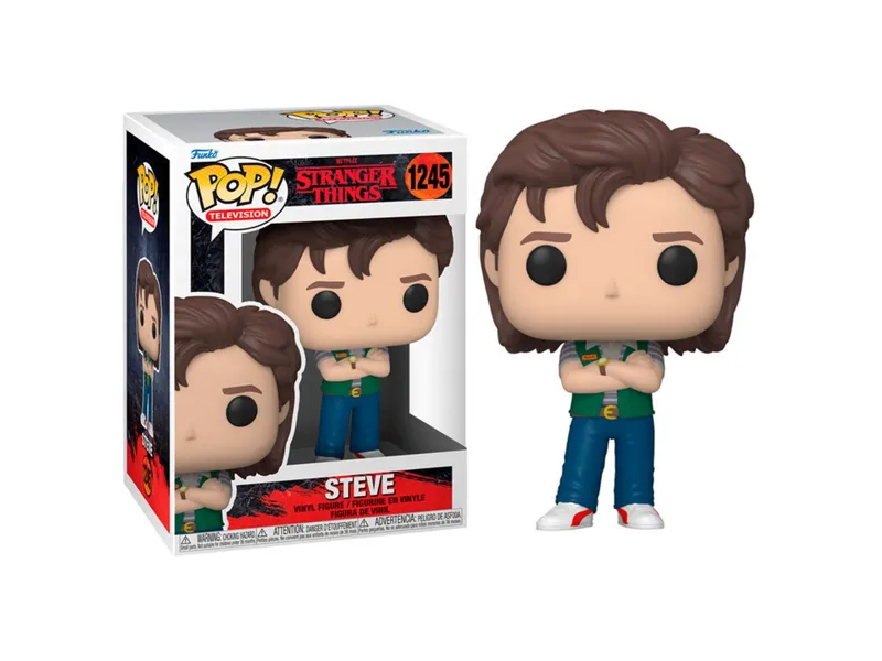 Funko pop series tv stranger things s4 steve 62398
