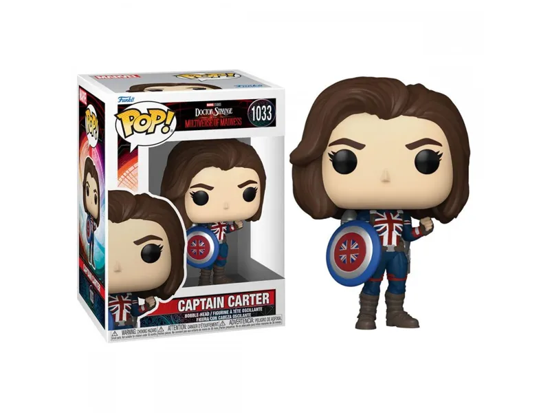 Funko pop marvel doctor strange multiverso de la locura capitana carter 62408
