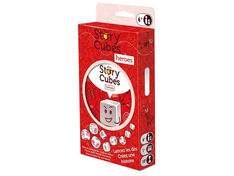 Juego de mesa story cubes heroes pegi 6