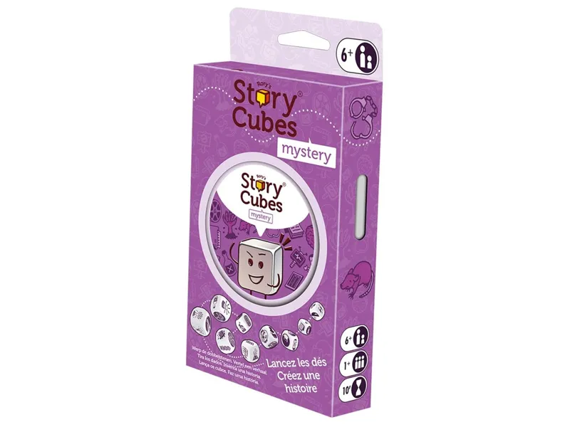 Juego de mesa story cubes misterio pegi 6