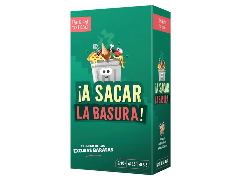 Juego de mesa a sacar la basura pegi 10