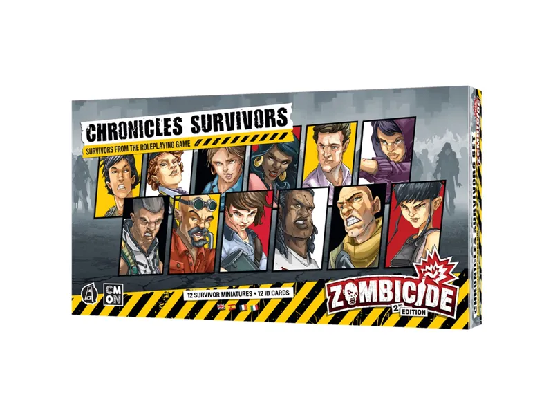 Juego de mesa zombicide 2e chronicles survivor set pegi 14