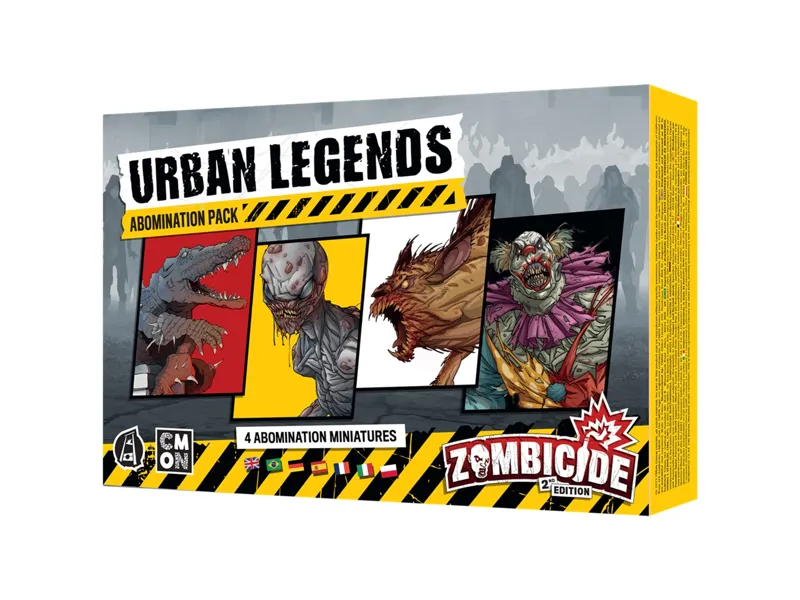 Juego de mesa zombicide 2e urban legends pegi 14