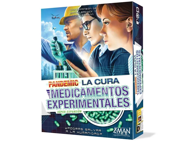 Juego de mesa pandemic la cura expansion medicamentos experimentales pegi 8