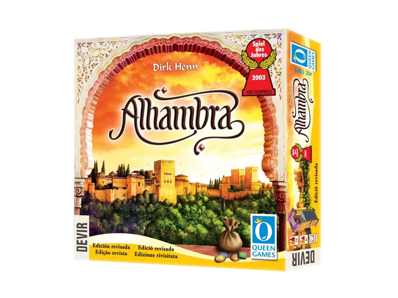 Juego de mesa devir alhambra pegi 8