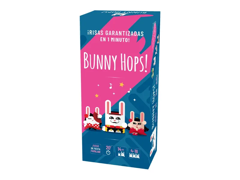 Juego de mesa bunny hops pegi 14