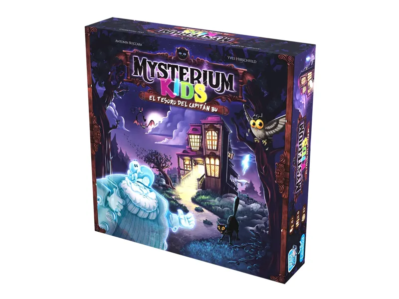 Juego de mesa mysterium kids: el tesoro del capitán bu pegi 6