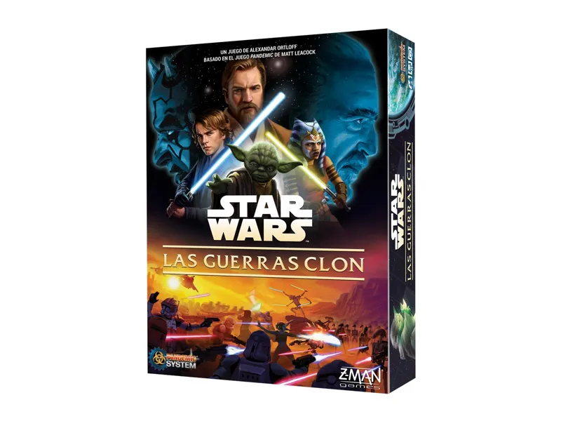 Juego de mesa star wars las guerras clon pegi 14