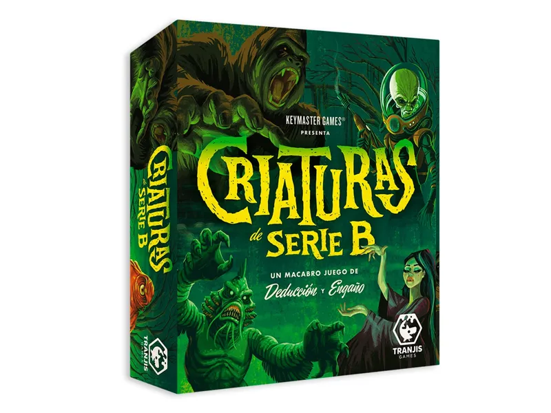 Juego de mesa criaturas de serie b