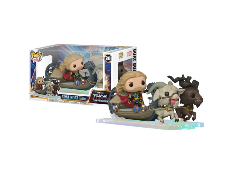 Funko pop marvel thor: love & thunder goat boat & thor 62420