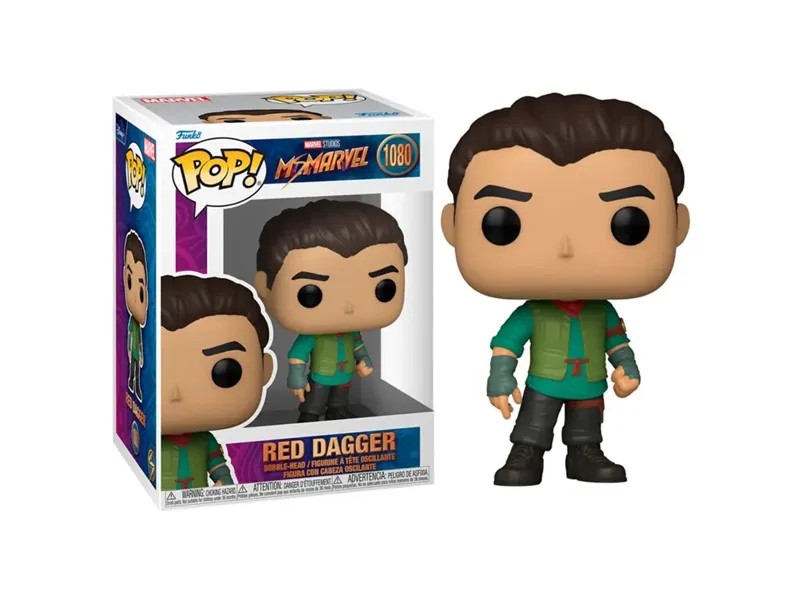 Funko pop marvel ms. marvel red dagger 59498
