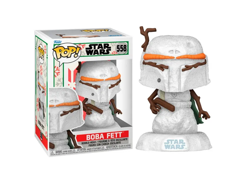 Funko pop star wars holiday boba fett 64334