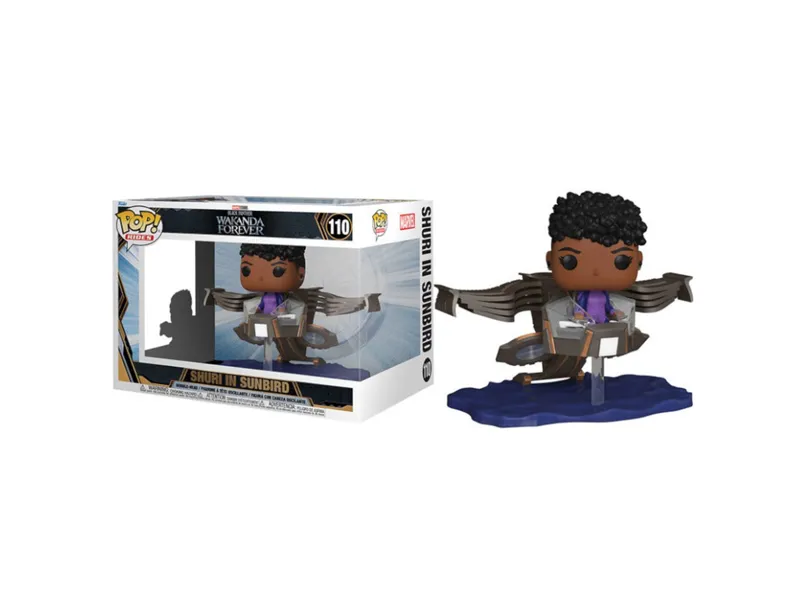 Funko pop super  deluxe marvel black panther wakanda forever shuri in sunbird 63947