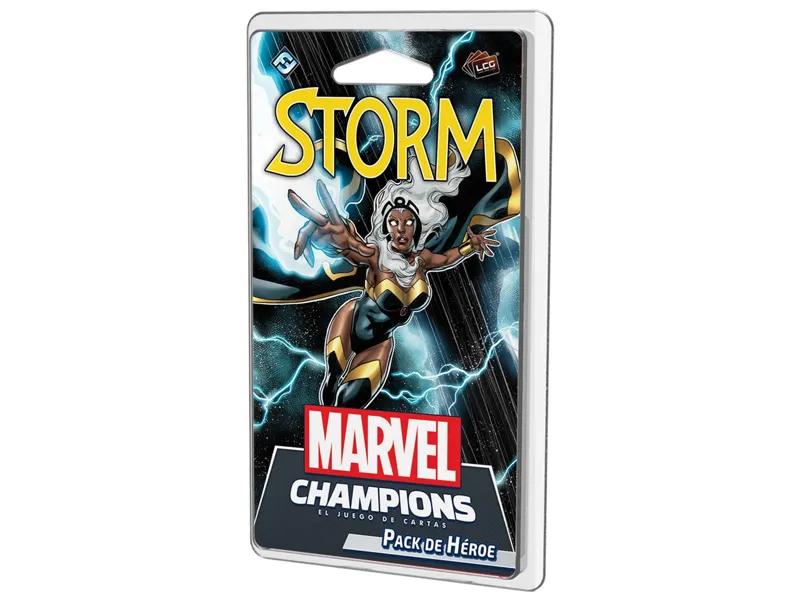 Juego de mesa marvel champions: storm 60 cartas pegi 14