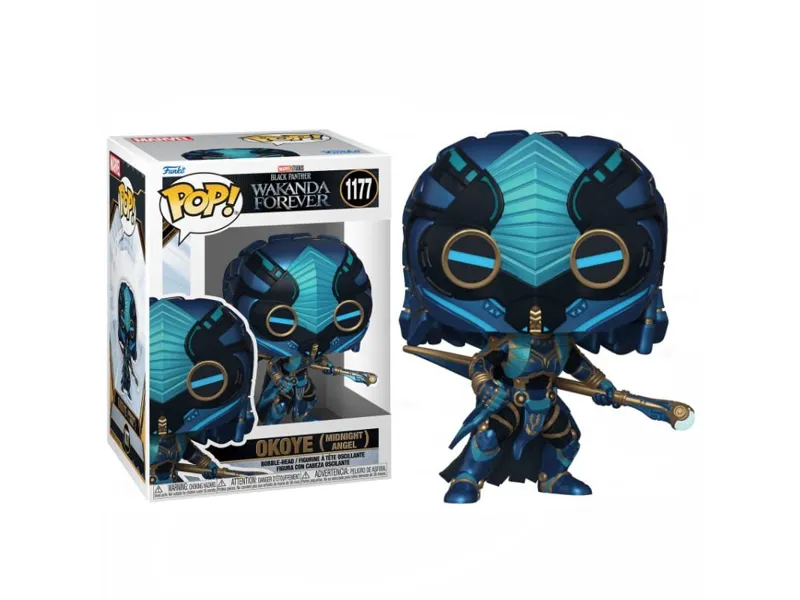 Funko pop marvel black panther wakanda forever okoye midnight angel 66719