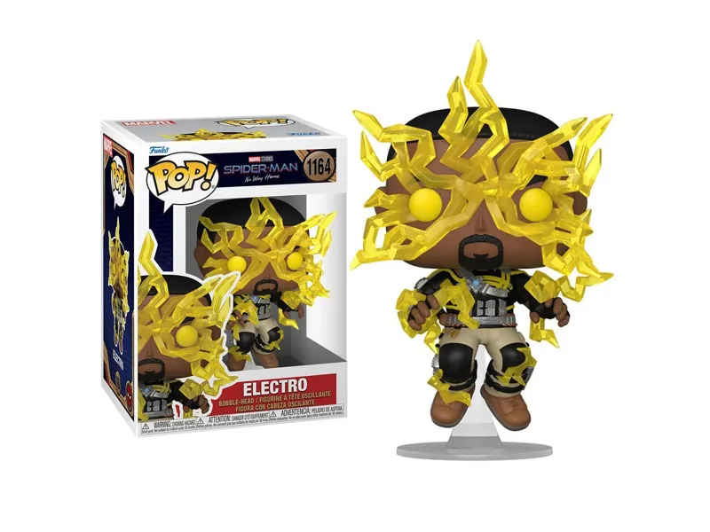 Funko pop marvel spiderman no way home electro 67604