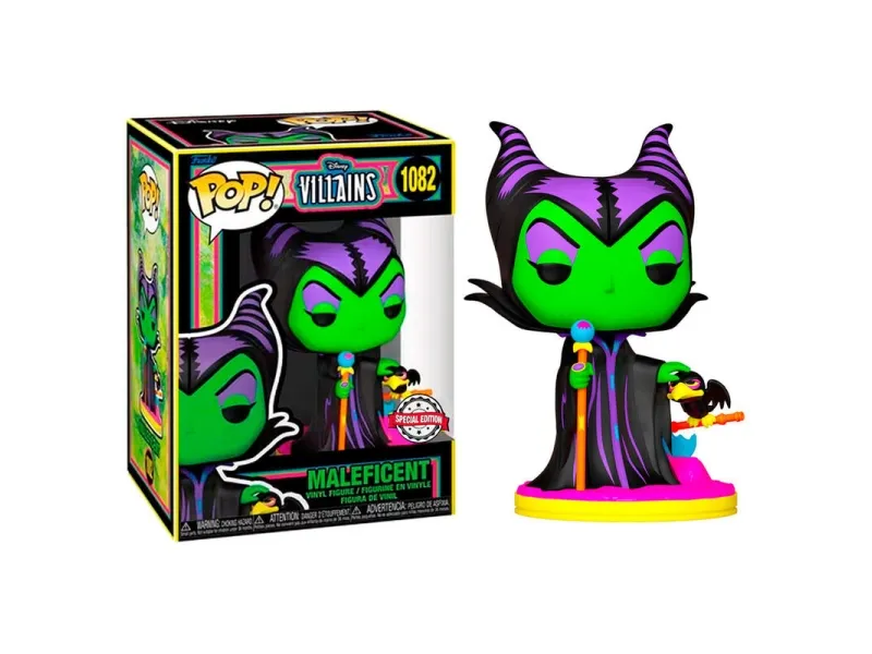 Funko pop disney villanos malefica edicion especial brillante 60396