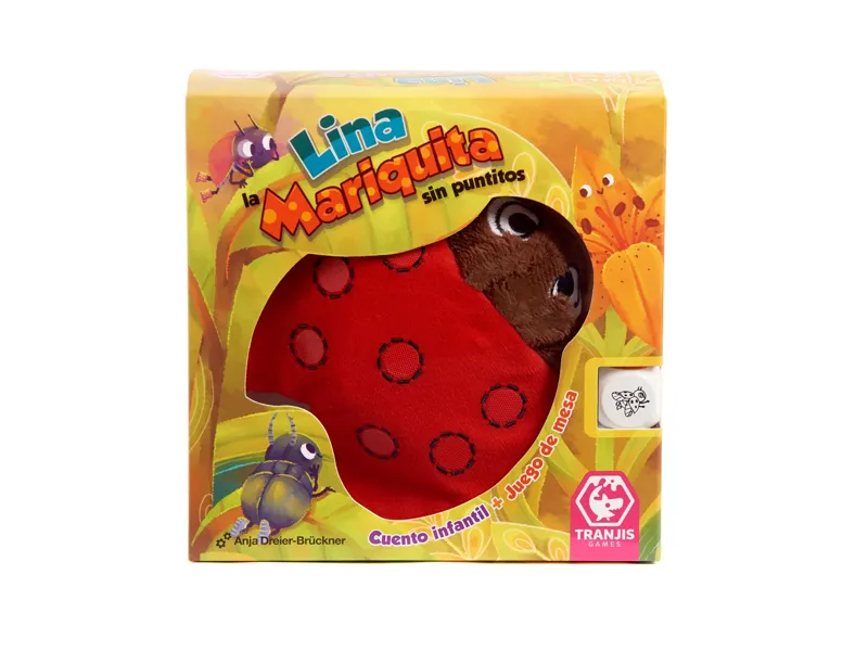 Juego de mesa lina la mariquita sin puntitos