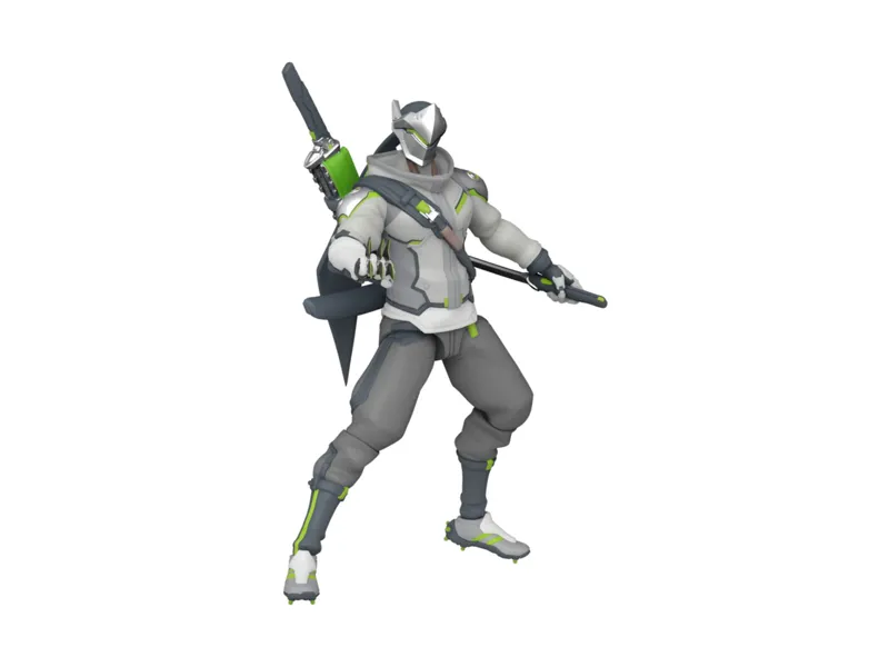 Figura accion funko overwatch 2 genji
