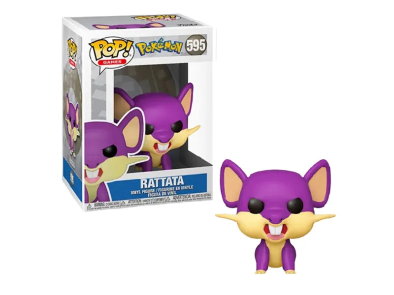 Funko pop pokemon rattata 48398