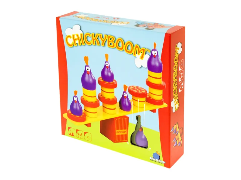 Juego de mesa chicky boom edad recomendada 4 años