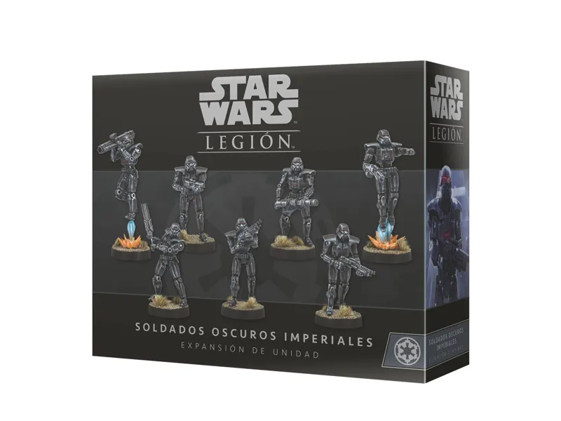 Juego de mesa star wars legion soldados oscuros imperiales edad recomendada 14