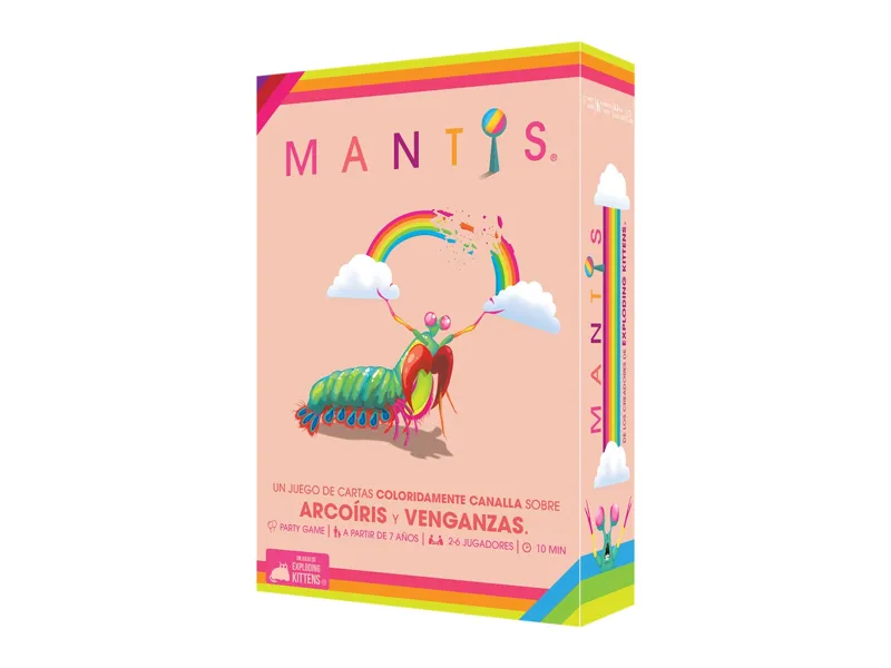 Juego de mesa mantis edad recomendada 7 años