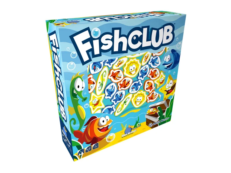 Juego de mesa fish club edad recomendada 5 años