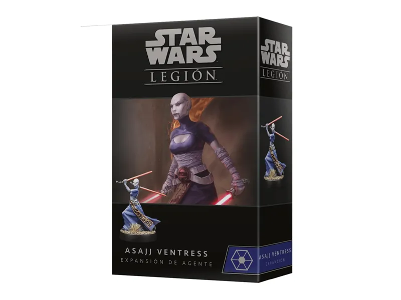 Juego de mesa star wars legion asajj ventress edad recomendada 14 años