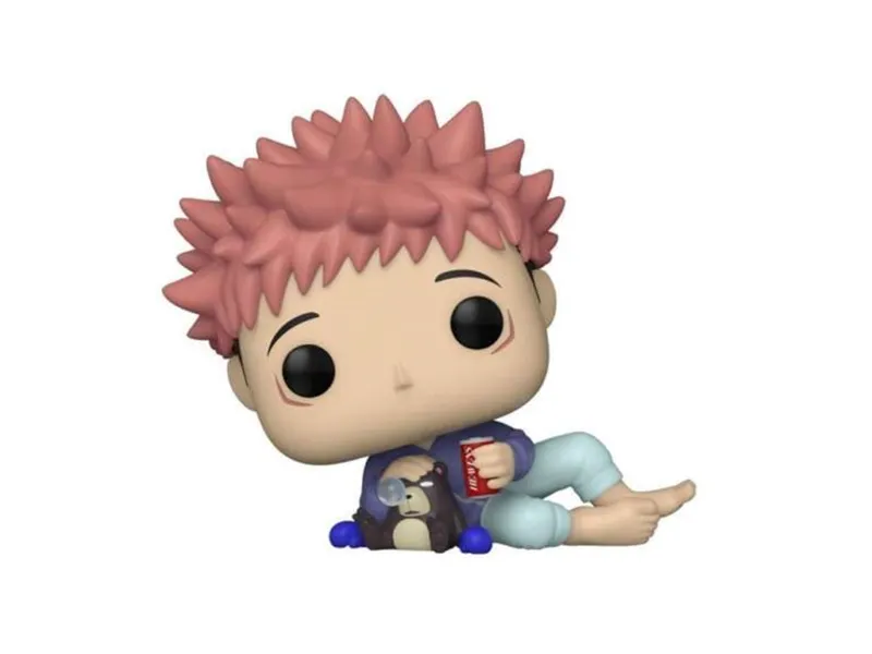 Funko pop jujutsu kaisen itadori con muñeco tsukamoto exclusivo
