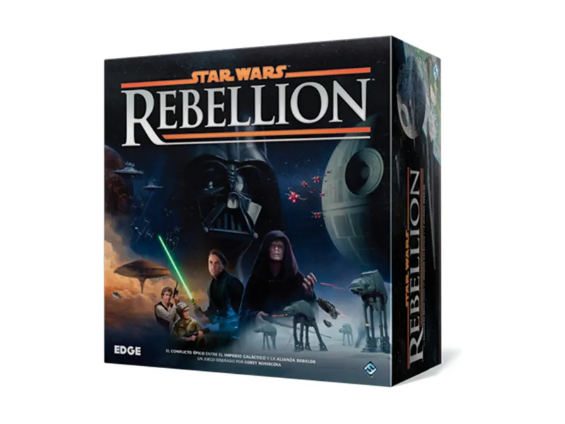 Juego de mesa star wars rebellion edad recomendada 14 años