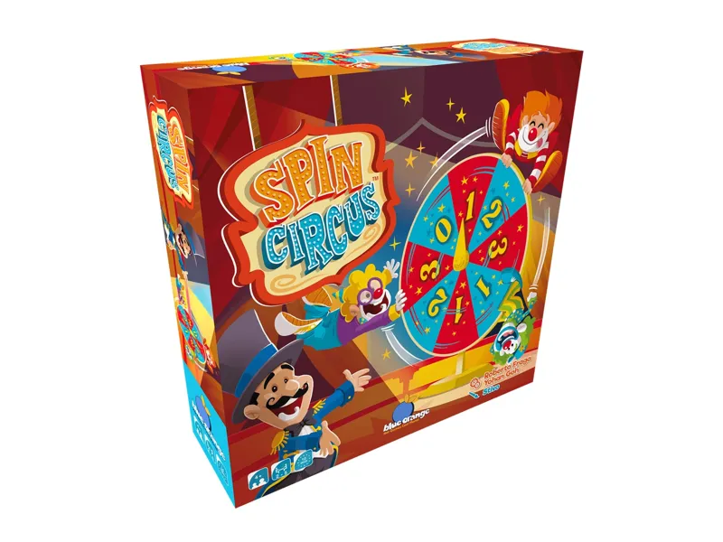 Juego de mesa spin circus edad recomendada 4 años