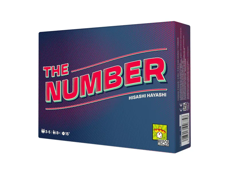 Juego de mesa the number edad recomendada 8 años