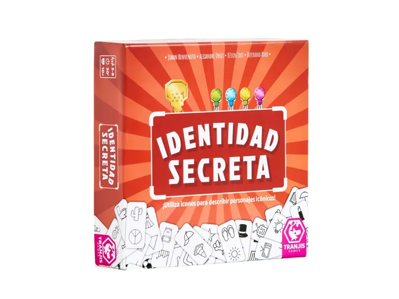 Juego de mesa identidad secreta edad recomendada 10 años