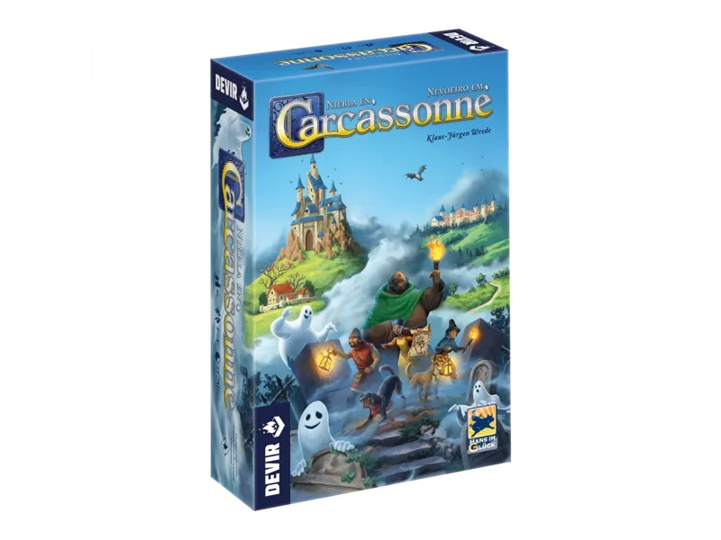 Juego de mesa devir carcassonne niebla en carcassonne