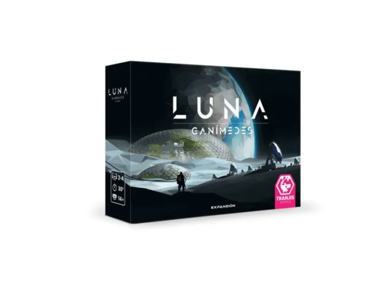 Juego de mesa tranjis games ganimedes luna expansion edad recomendada 14 años