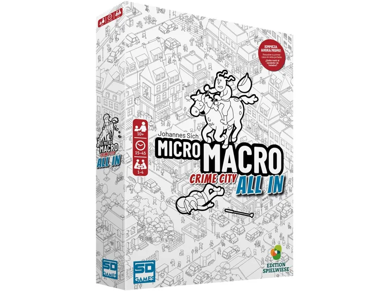 Juego de mesa micro macro all in