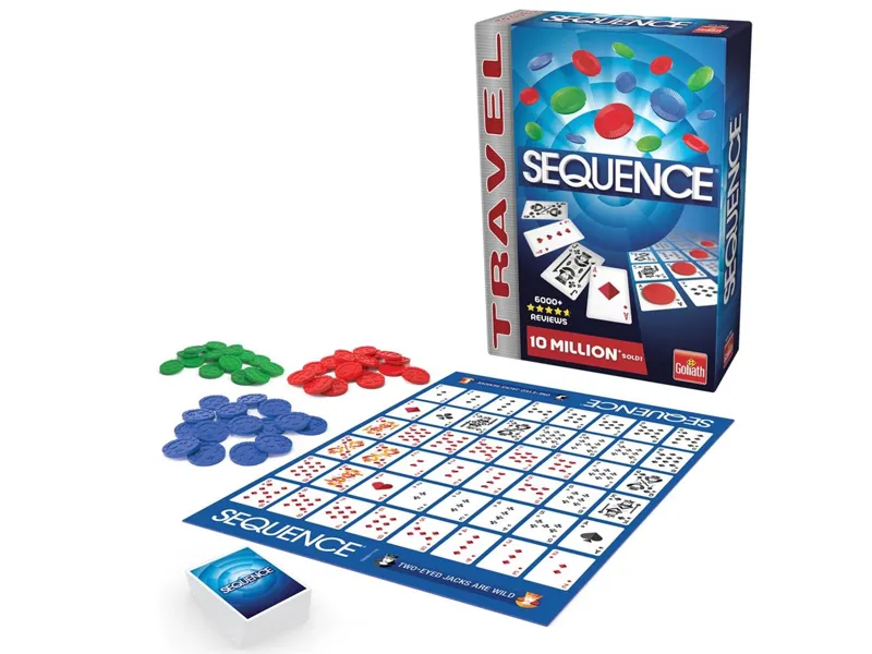 Juego de mesa sequence travel