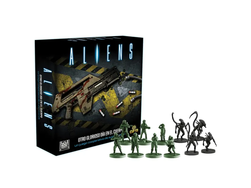 Juego de mesa aliens: otro glorioso día en el cuerpo pegi 14