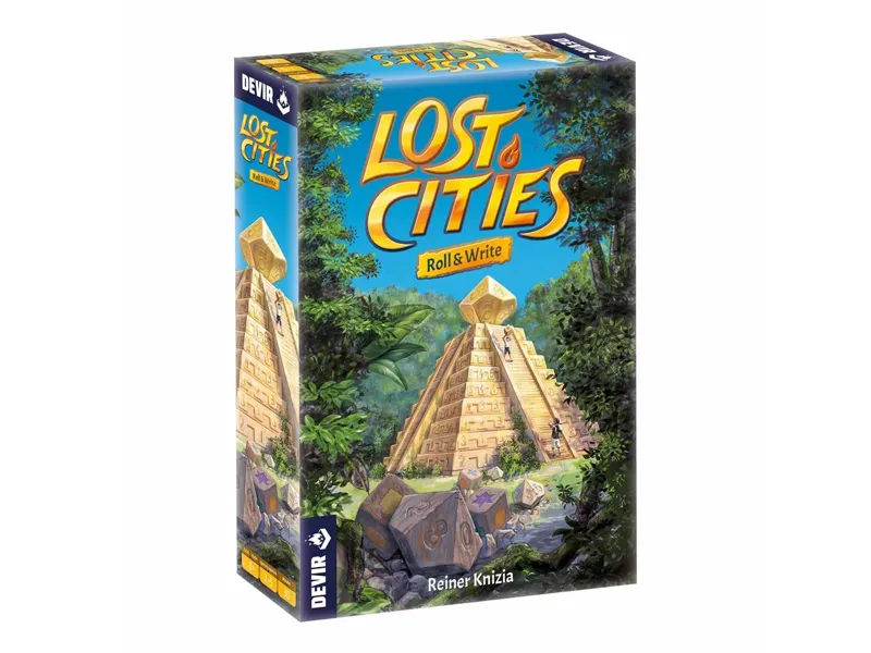 Juego de mesa lost cities roll & write