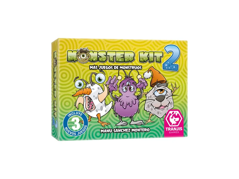 Juego de mesa monster kit 2 edad recomendada 3 años