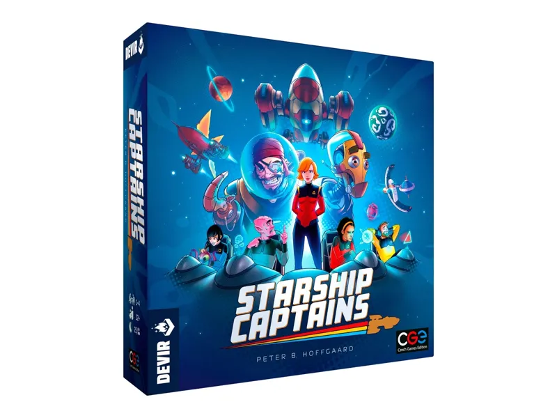 Juego de mesa starship captains
