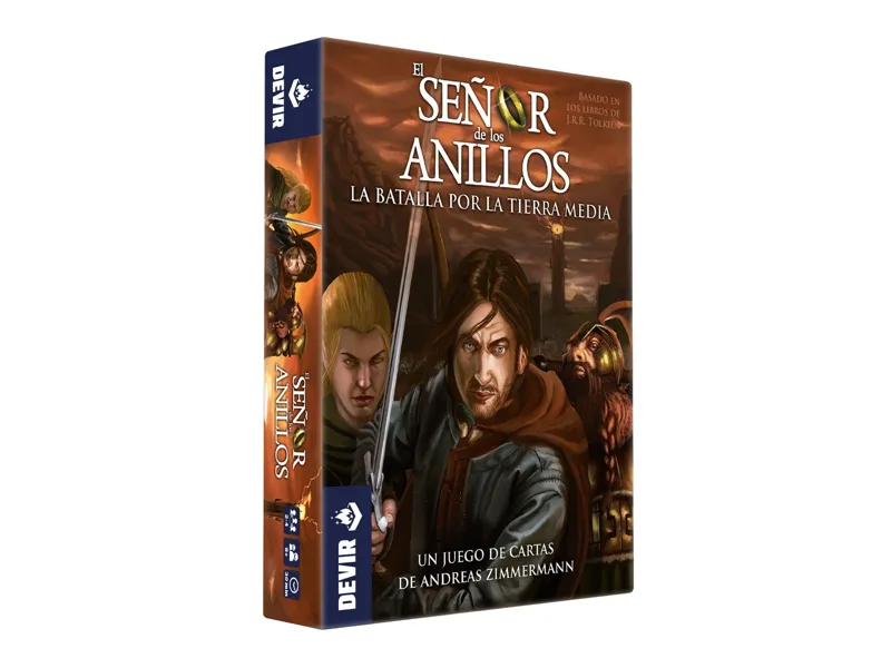 Juego de cartas devir el señor de los anillos batalla por la tierra media