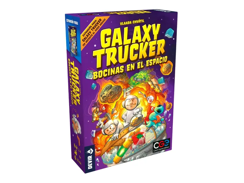 Juego de mesa galaxy trucker expansión bocinas en el espacio