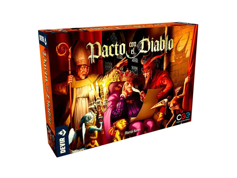 Juego de mesa devir pacto con el diablo