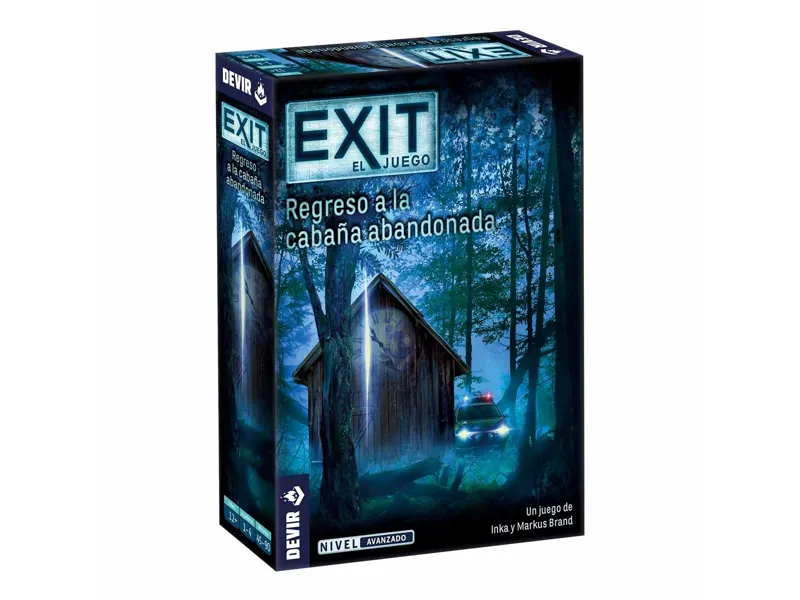 Juego de mesa devir exit regreso a la cabaña abandonada