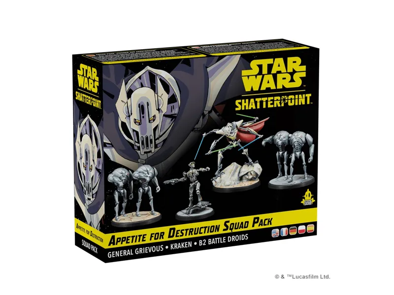 Juego de mesa shatterpoint appetite for destruction squad pack