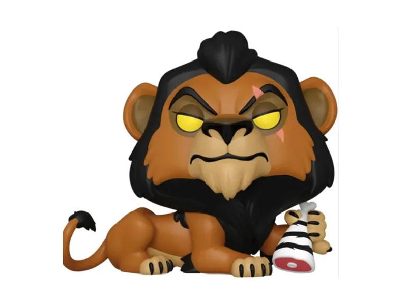 Funko pop disney el rey leon scar con trozo de carne