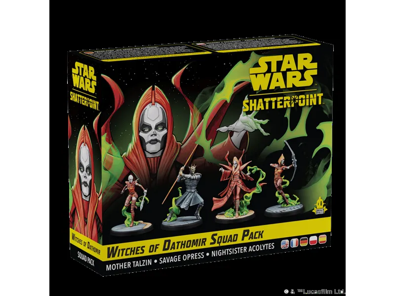 Juego de mesa star wars shatter point witches of dathomir squad pack