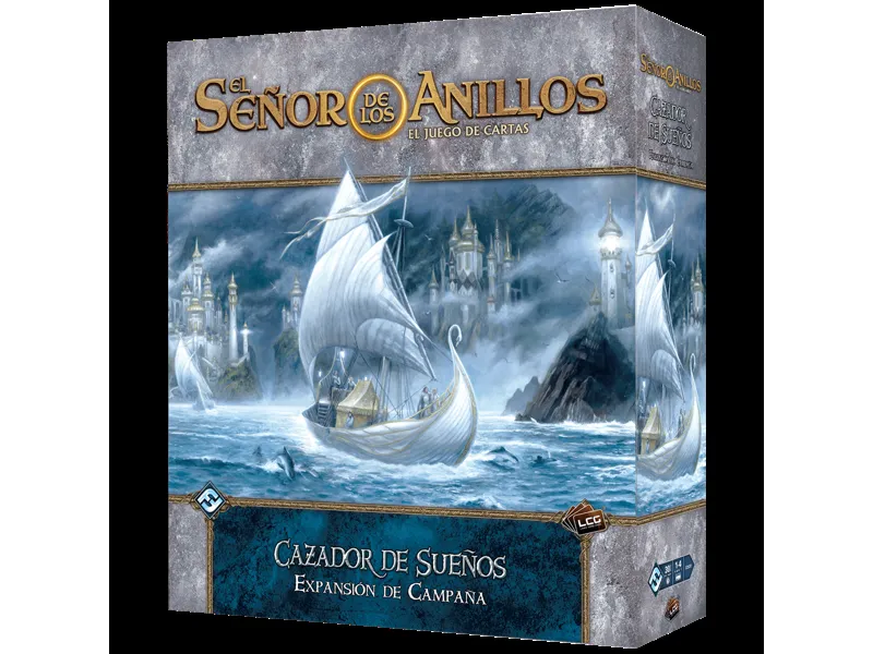 Juego de mesa el señor de los anillos cazador de sueños expansión de campaña